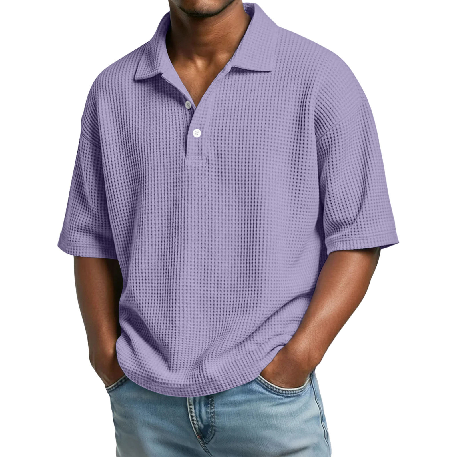 Premium Waffle Polo