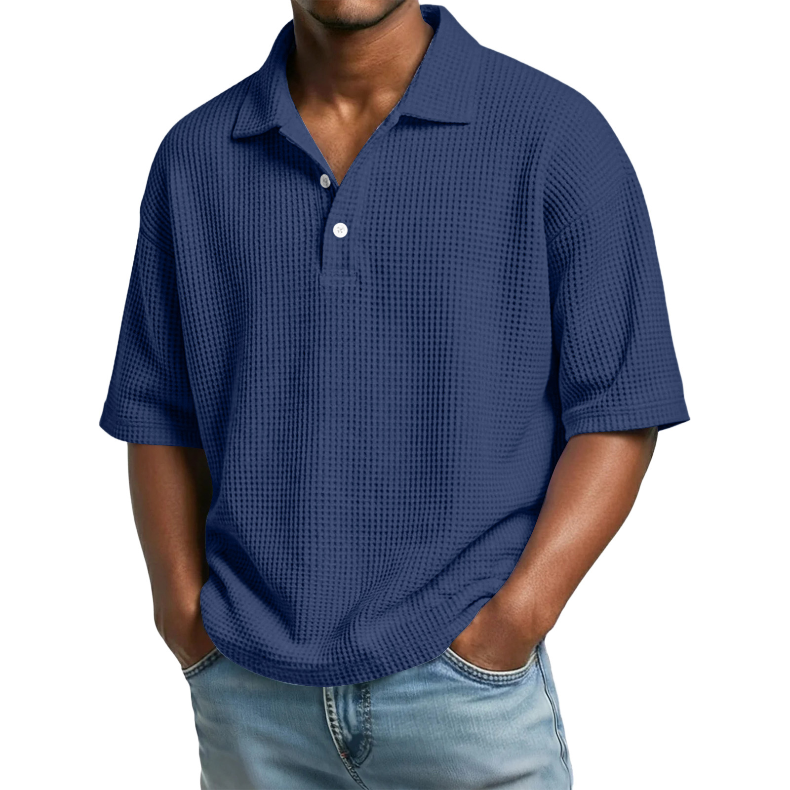 Premium Waffle Polo